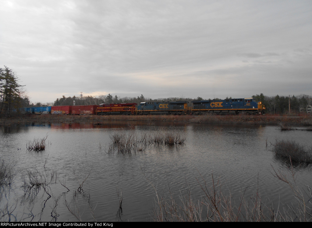 CSX 836, CSX 807 & NS 8102